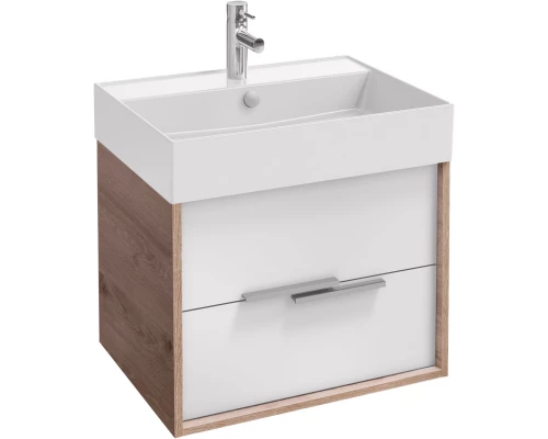 Тумба дуб давос/белый глянец 59,9 см Jacob Delafon Vivienne EB1666-E75-J5