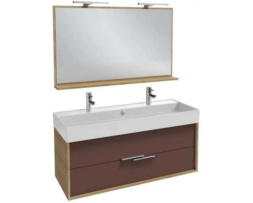 Зеркало 118,2х69,6 см арлингтонгский дуб Jacob Delafon Vivienne EB1599-E70