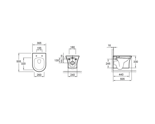 Комплект подвесной унитаз Jacob Delafon Aleo EDAH132-0 + E33127-0 + система инсталляции Jacob Delafon E29025-NF + E4316-CP