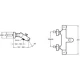 Термостат для ванны Jacob Delafon Brive E24335-CP + E99898RU-CP