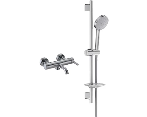 Смеситель для ванны Jacob Delafon Stillness E12778-4-CP + E99898RU-CP