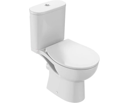 Унитаз-компакт безободковый с сиденьем микролифт Jacob Delafon Louis E28062RU-00