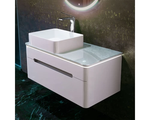 Тумба белый 90,8 см Jorno Shine Shi.01.90/P/W