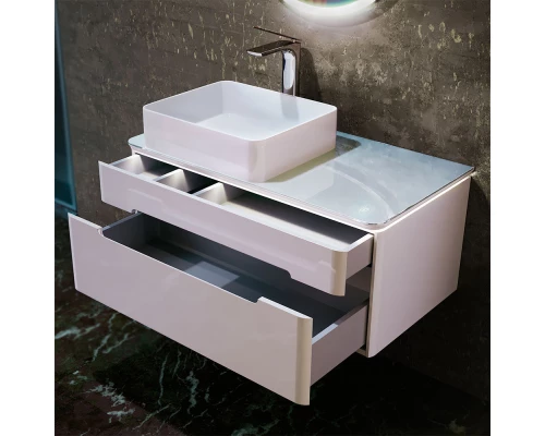 Тумба белый 90,8 см Jorno Shine Shi.01.90/P/W