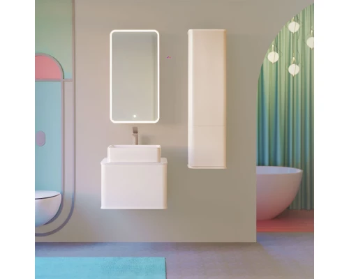 Тумба белый жемчуг 57,4 см Jorno Pastel Pas.01.58/P/W