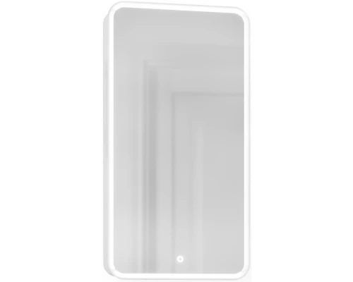 Зеркальный шкаф 45,5x85,5 см белый жемчуг R Jorno Pastel Pas.03.46/W