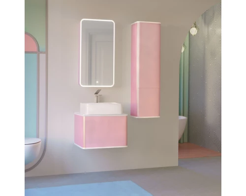 Тумба розовый иней 57,4 см Jorno Pastel Pas.01.58/P/PI