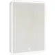 Зеркальный шкаф 60x85,5 см белый жемчуг R Jorno Pastel Pas.03.60/W