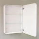 Зеркальный шкаф 60x85,5 см белый жемчуг R Jorno Pastel Pas.03.60/W