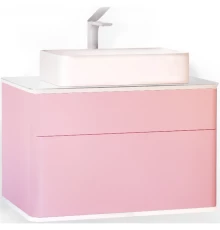 Тумба розовый иней 81,4 см Jorno Pastel Pas.01.82/P/PI