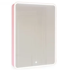 Зеркальный шкаф 60x85,5 см розовый иней R Jorno Pastel Pas.03.60/PI
