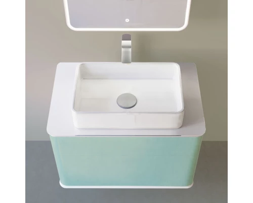 Тумба бирюзовый бриз 81,4 см Jorno Pastel Pas.01.82/P/BL