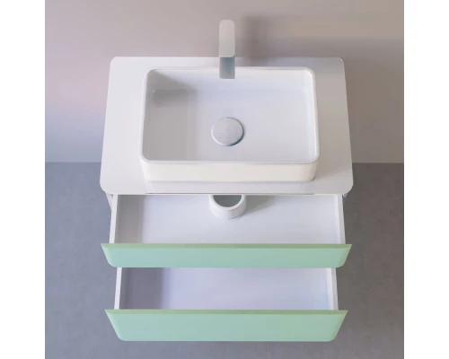 Тумба бирюзовый бриз 81,4 см Jorno Pastel Pas.01.82/P/BL