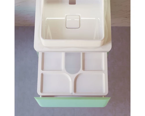 Тумба бирюзовый бриз 81,4 см Jorno Pastel Pas.01.82/P/BL