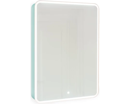Зеркальный шкаф 60x85,5 см бирюзовый бриз R Jorno Pastel Pas.03.60/BL