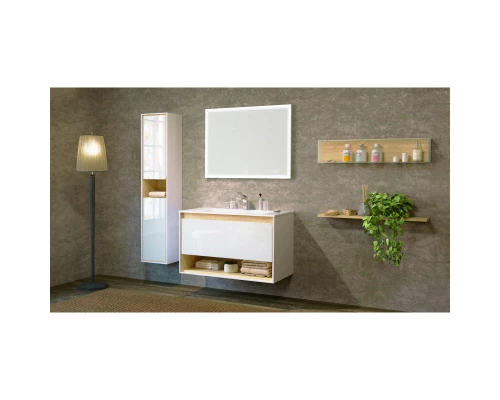 Тумба белый/дуб 96,6 см Jorno Glass Gla.01.97/P/W