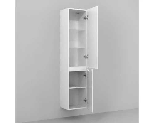 Пенал подвесной белый глянец R Jorno Wood Wood.04.150/P/W