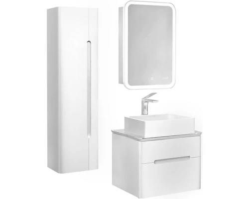 Тумба под раковину со столешницей Jorno Bosko 60, подвесная