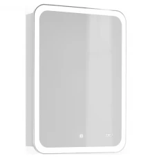 Зеркальный шкаф 60,2x80 см белый R Jorno Bosko Bos.03.60/W