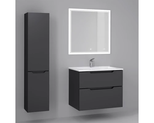 Тумба антрацит 74,8 см Jorno Slide Sli.01.75/P/A