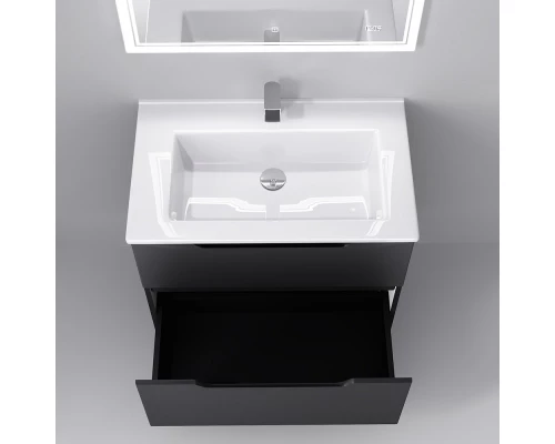 Тумба антрацит 74,8 см Jorno Slide Sli.01.75/P/A