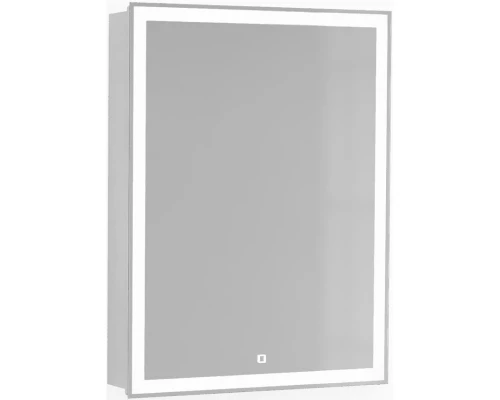 Зеркальный шкаф 60x80,1 см белый Jorno Slide Sli.03.60/W
