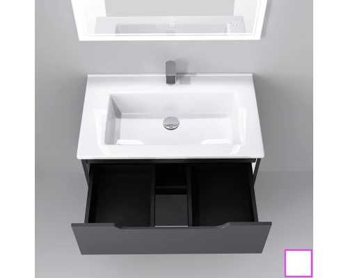 Тумба белый 74,8 см Jorno Slide Sli.01.75/P/W