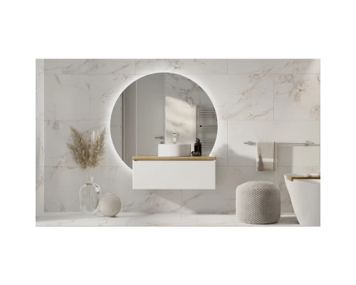 Тумба белый матовый 100,2 см Jorno Solis Sol.01.100/P/W