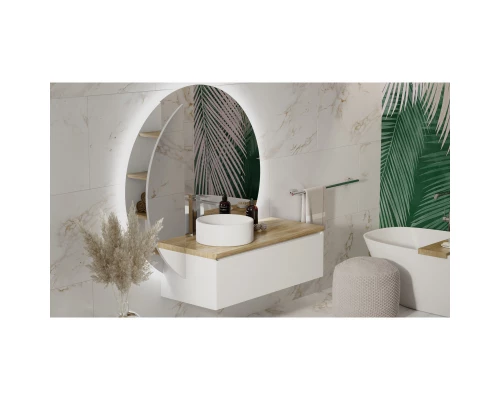 Тумба белый матовый 120,2 см Jorno Solis Sol.01.120/P/W