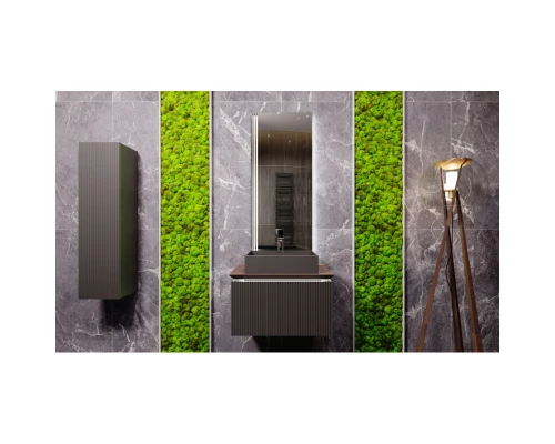 Тумба антрацит 80 см Jorno Strong Str.01.80/P/A