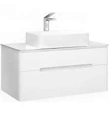 Тумба с раковиной белый 100 см Jorno Bosko