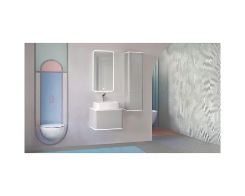 Тумба с раковиной французский серый 57,4 см Jorno Pastel