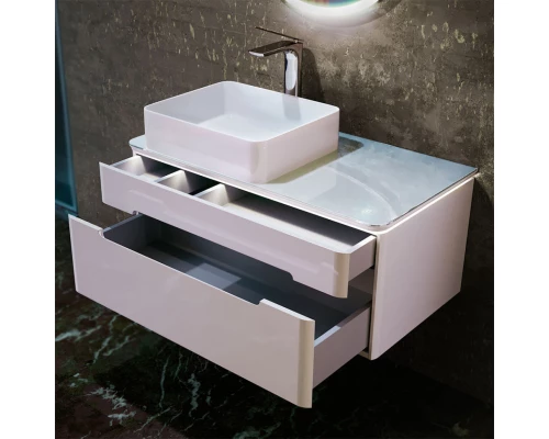 Тумба с раковиной белый 90,8 см Jorno Shine