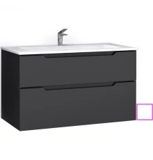 Тумба с раковиной белый 106,8 см Jorno Slide