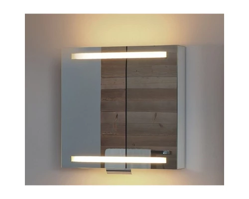 Зеркальный шкаф с люминесцентной подсветкой 65x65 см Keuco Edition 300 30201171201