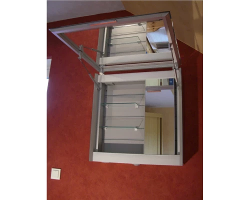 Зеркальный шкаф с люминесцентной подсветкой 65x65 см Keuco Edition 300 30201171201