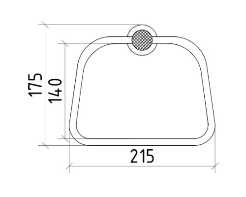 Кольцо для полотенец Bohem Royale Cristal 10925-CR