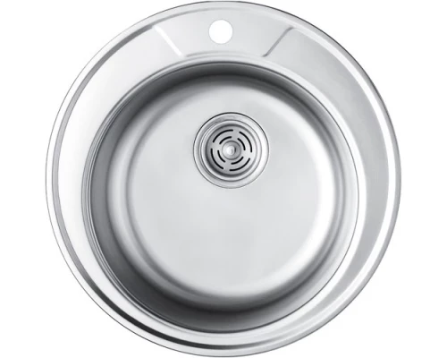 Кухонная мойка Kaiser полированная сталь KSS-490