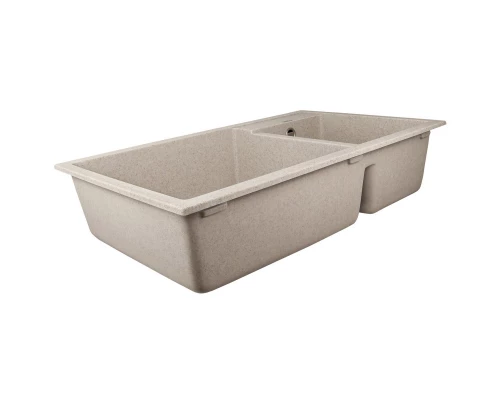 Кухонная мойка Kaiser песочный мрамор KG2M-8050-SB