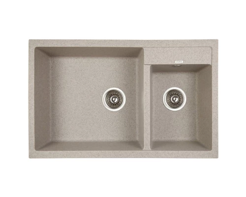 Кухонная мойка Kaiser песочный мрамор KG2M-8050-SB