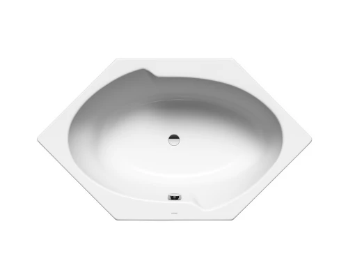 Стальная ванна 170x100 см Kaldewei Twin Pool 660 с покрытием Anti-Slip и Easy-Clean