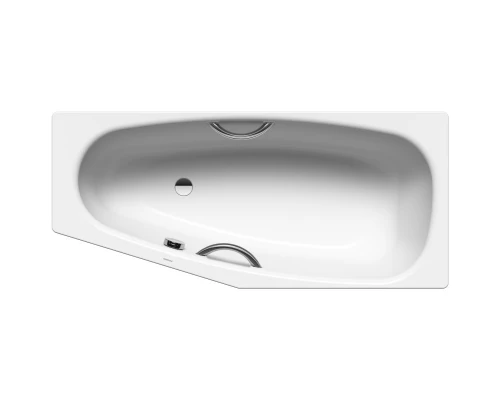 Стальная ванна 157x70 см L Kaldewei Mini Star 837 с покрытием Anti-Slip и Easy-Clean