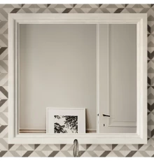Зеркало 80x75 см белый глянец Kerama Marazzi Pompei PO.mi.80WHT