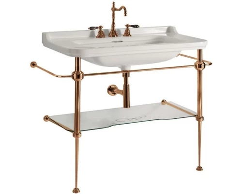 Консоль для раковины бронза Kerasan Waldorf 9197K3br