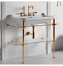 Консоль для раковины золото Kerasan Waldorf 9197K2oro