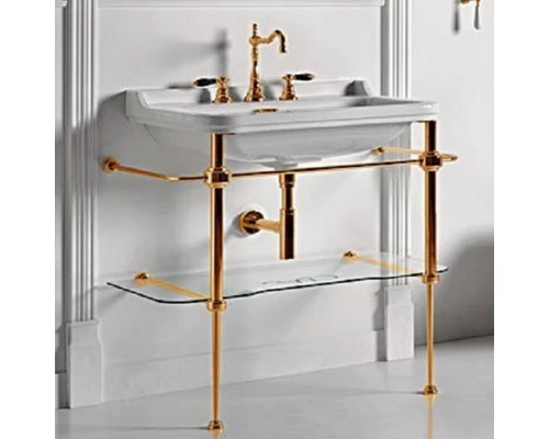 Консоль для раковины золото Kerasan Waldorf 9197K2oro