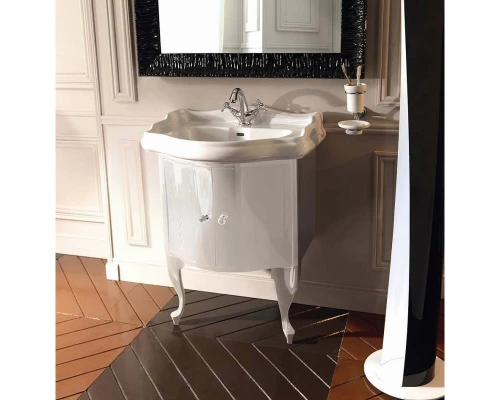 Тумба белый глянец 58,5 см Kerasan Retro 7361K5