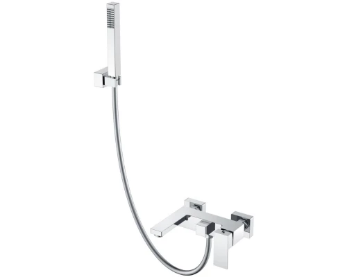 Смеситель для ванны Boheme Qubic 473-CR