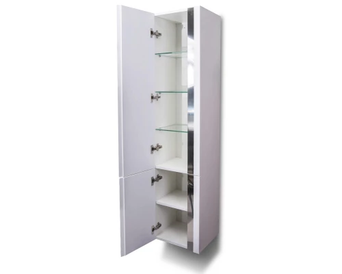 Пенал подвесной белый глянец L LOTOS-37