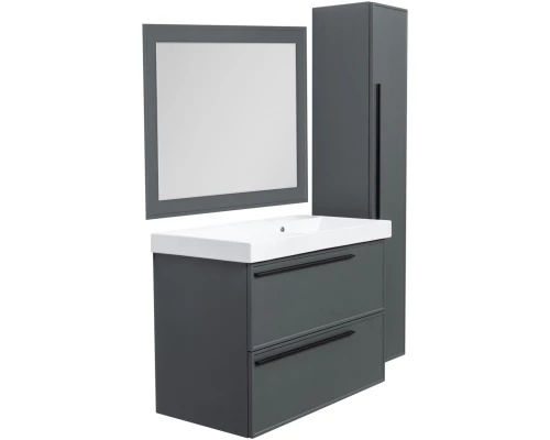 Зеркало 100x80 см серо-зеленый матовый La Fenice Cubo FNC-02-CUB-G-100-80